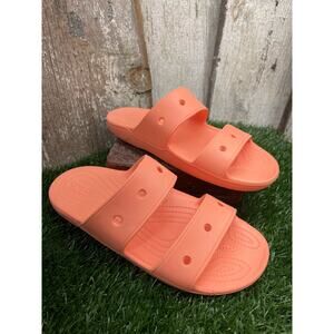 CROCS Classic Slides Women's 11 Papaya Sandals